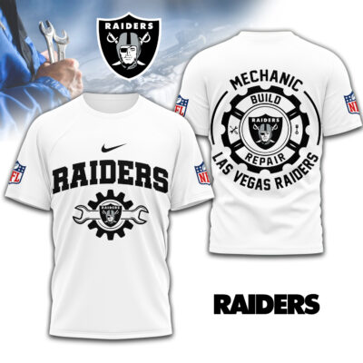 Las Vegas Raiders | Premium NFL Mechanic 3D Shirt