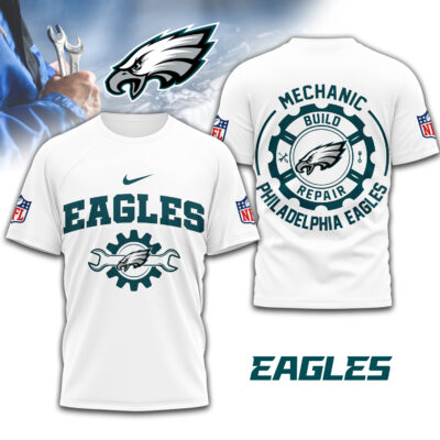 Philadelphia Eagles | Premium NFL Mechanic 3D Shirt