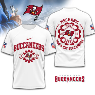 Tampa Bay Buccaneers | Premium NFL Mechanic 3D Shirt