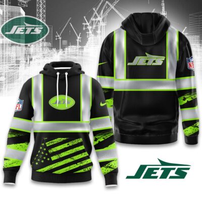 New York Jets | Premium NFL Safety Hi-Vis Hoodie