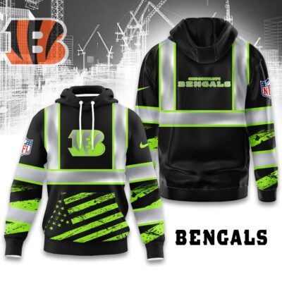 Cincinnati Bengals | Premium NFL Safety Hi-Vis Hoodie