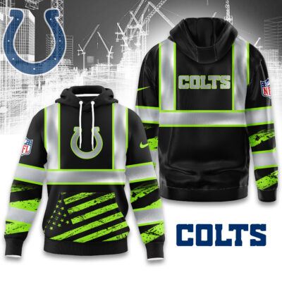 Indianapolis Colts | Premium NFL Safety Hi-Vis Hoodie