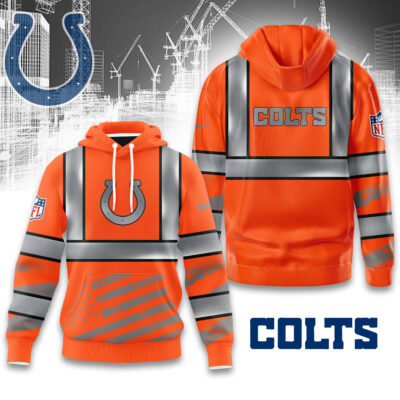 Indianapolis Colts | Premium NFL Safety Hi-Vis Hoodie