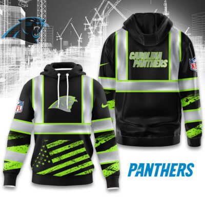 Carolina Panthers | Premium NFL Safety Hi-Vis Hoodie