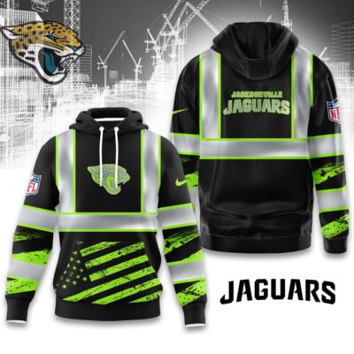 Jacksonville Jaguars | Premium NFL Safety Hi-Vis Hoodie