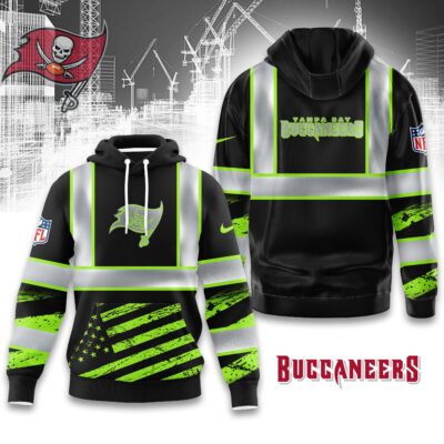 Tampa Bay Buccaneers | Premium NFL Safety Hi-Vis Hoodie