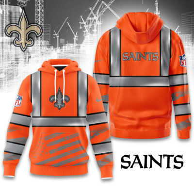 New Orleans Saints | Premium NFL Safety Hi-Vis Hoodie