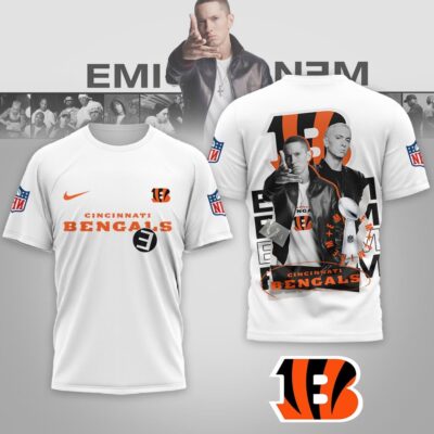 Cincinnati Bengals | Premium NFL Eminem 3D Shirt