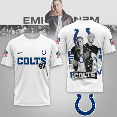 Indianapolis Colts | Premium NFL Eminem 3D Shirt
