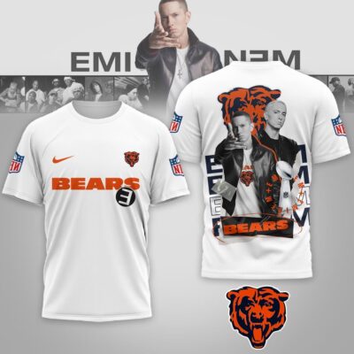 Chicago Bears | Premium NFL Eminem 3D Shirt