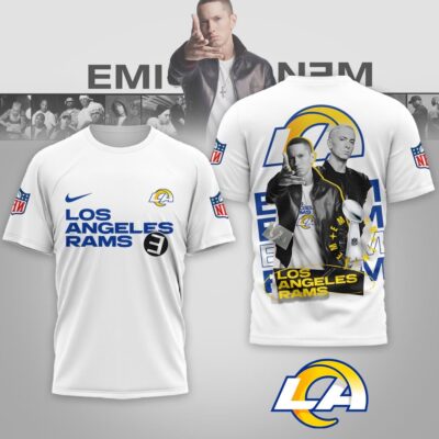 Los Angeles Rams | Premium NFL Eminem 3D Shirt
