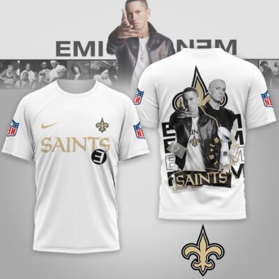 New Orleans Saints | Premium NFL Eminem 3D Shirt