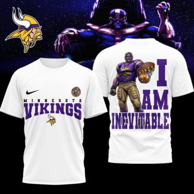 Minnesota Vikings | Premium NFL Thanos 3D Shirt NP