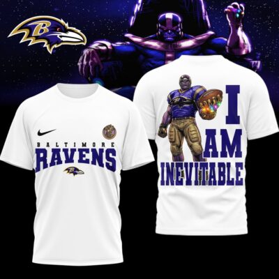Baltimore Ravens | Premium NFL Thanos 3D Shirt NP