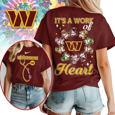 Washington Commanders | Premium NFL Grateful Dead Nurse 3D Shirt