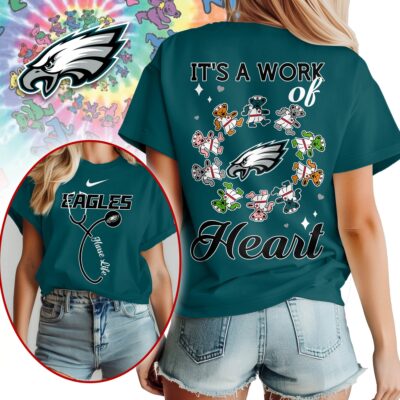 Philadelphia Eagles | Premium NFL Grateful Dead Nurse 3D Shirt