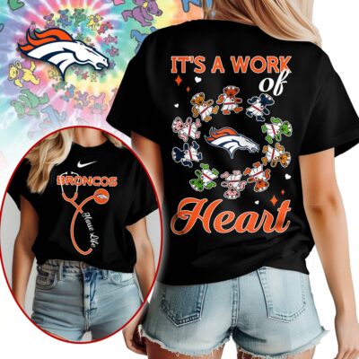 Denver Broncos | Premium NFL Grateful Dead Nurse 3D Shirt