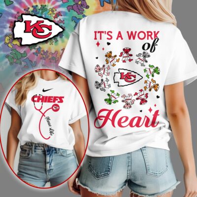 Kansas City Chiefs | Premium NFL Grateful Dead Nurse 3D Shirt