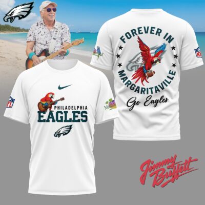 Philadelphia Eagles | Premium NFL Forever in Margaritaville 3D Shirt