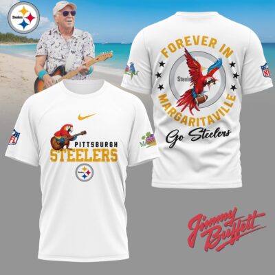 Pittsburgh Steelers | Premium NFL Forever in Margaritaville 3D Shirt