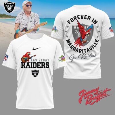 Las Vegas Raiders | Premium NFL Forever in Margaritaville 3D Shirt