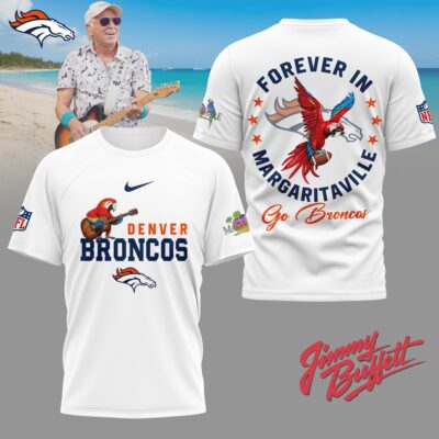 Denver Broncos | Premium NFL Forever in Margaritaville 3D Shirt
