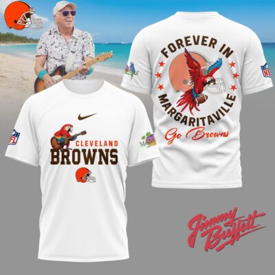 Cleveland Browns | Premium NFL Forever in Margaritaville 3D Shirt