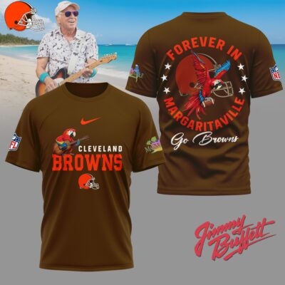 Cleveland Browns | Premium NFL Forever in Margaritaville 3D Shirt