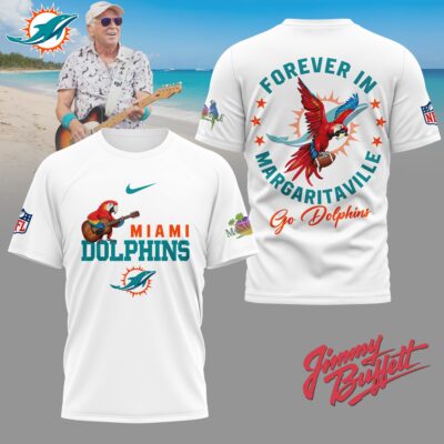 Miami Dolphins | Premium NFL Forever in Margaritaville 3D Shirt
