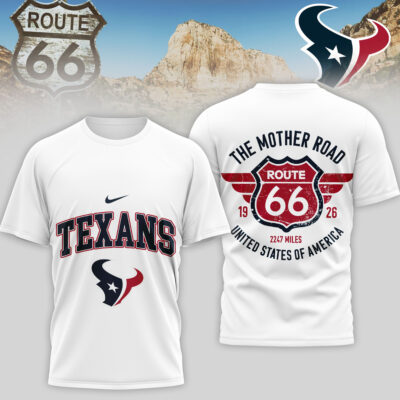 Houston Texans | Premium NFL Route 66 3D Shirt