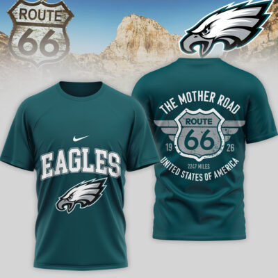 Philadelphia Eagles | Premium NFL Route 66 3D Shirt