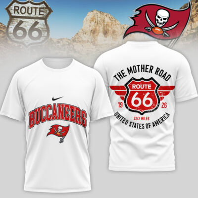 Tampa Bay Buccaneers | Premium NFL Route 66 3D Shirt