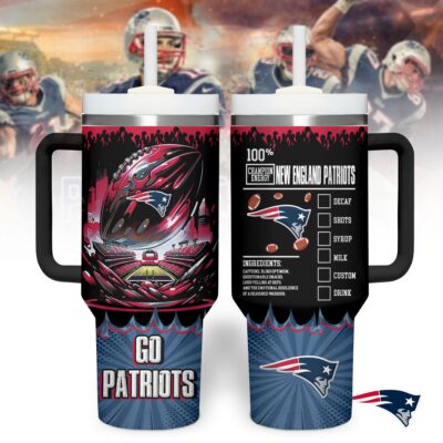 New England Patriots | Premium NFL Champion Energy Tumbler 40oz HY
