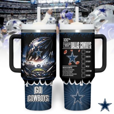 Dallas Cowboys | Premium NFL Champion Energy Tumbler 40oz HY