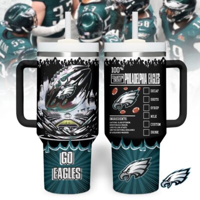 Philadelphia Eagles | Premium NFL Champion Energy Tumbler 40oz HY