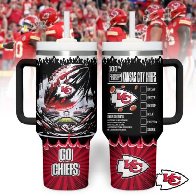 Kansas City Chiefs | Premium NFL Champion Energy Tumbler 40oz HY