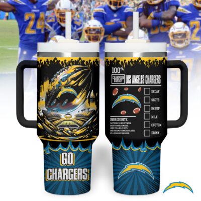 Los Angeles Chargers | Premium NFL Champion Energy Tumbler 40oz HY