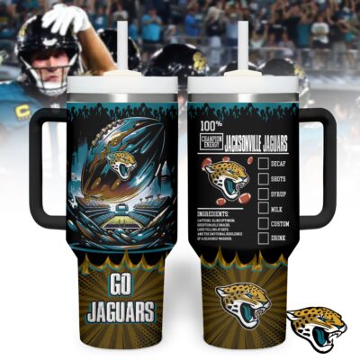 Jacksonville Jaguars | Premium NFL Champion Energy Tumbler 40oz HY