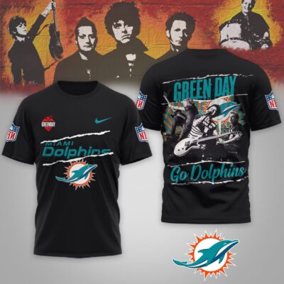 Miami Dolphins | Premium NFL Green Day 3D Shirt