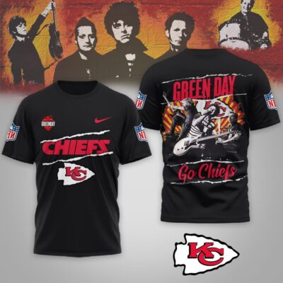 Kansas City Chiefs | Premium NFL Green Day 3D Shirt