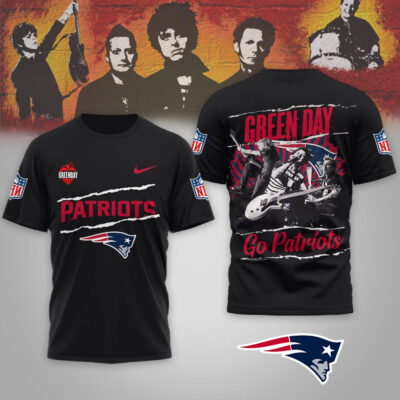 New England Patriots | Premium NFL Green Day 3D Shirt
