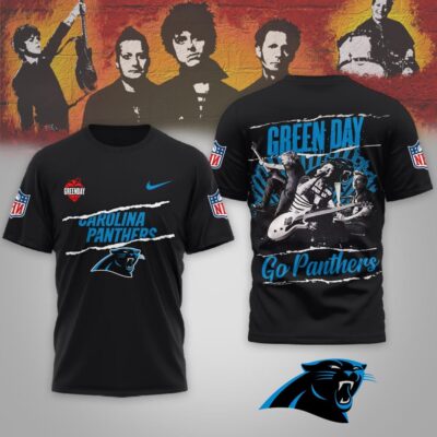 Carolina Panthers | Premium NFL Green Day 3D Shirt - S