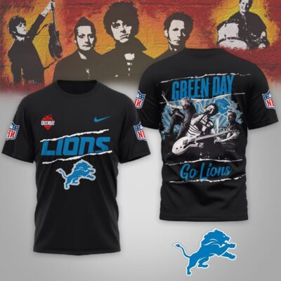 Detroit Lions | Premium NFL Green Day 3D Shirt