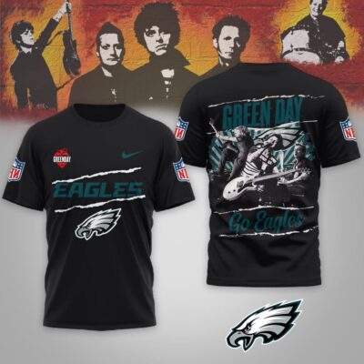 Philadelphia Eagles | Premium NFL Green Day 3D Shirt