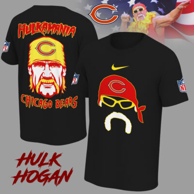 Chicago Bears | Premium NFL and Hulk Hogan Fan 3D Shirt