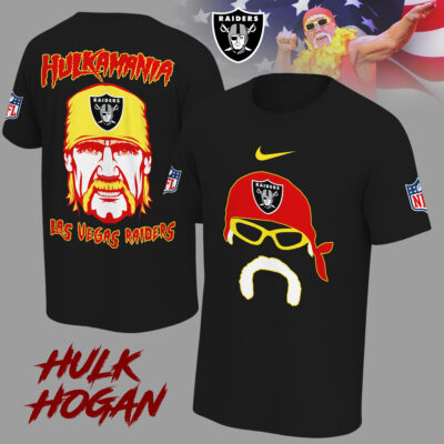 Las Vegas Raiders | Premium NFL and Hulk Hogan Fan 3D Shirt