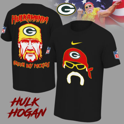 Green Bay Packers | Premium NFL and Hulk Hogan Fan 3D Shirt