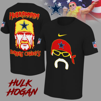 Dallas Cowboys | Premium NFL and Hulk Hogan Fan 3D Shirt