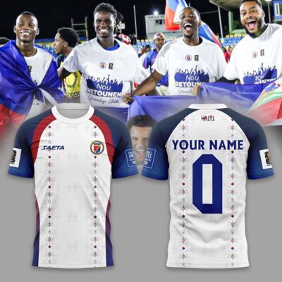 Haïtienne | Premium World Cup Football 3D White Shirt