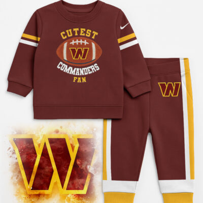 Washington Commanders | Premium NFL Unisex-Baby Shirt and Sweatpants Set